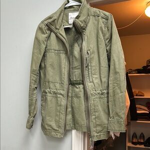 Olive Green Utility Jacket